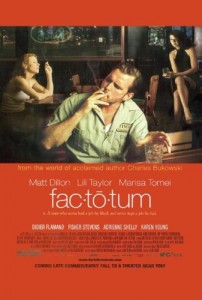 Factotum Poster Factotum Poster